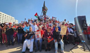 Alto al genocidio en palestina, en Baja California levantamos la voz