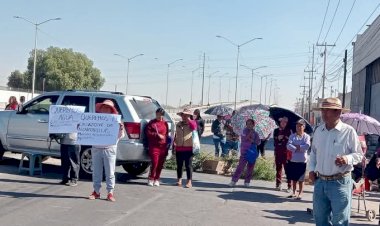 Más de 3 mil familias, sin agua al norte de la capital potosina
