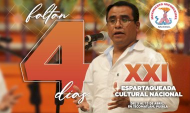 A 4 días de XXI Espartaqueada Cultural Nacional
