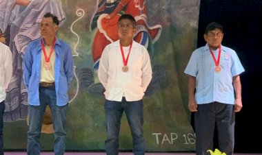 Primer lugar para Tabasco en oratoria, categoría Libre Campesino.