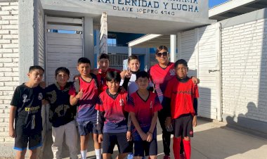 Primaria “Unión, Fraternidad y Lucha”, en Torneo Futbolito Bimbo