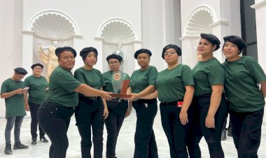 Potosinos, 3er lugar en poesía coral en XXI Espartaqueada Cultural