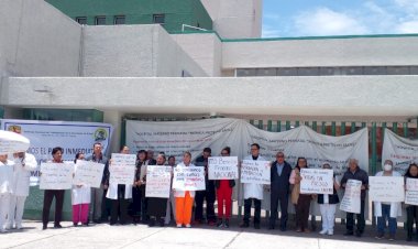 Realizan paro activo en Hospital Mónica Pretelini