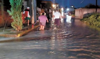 Lluvias y granizada azotan región oriente de Morelos