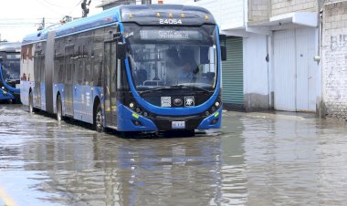 La obra del Trolebús en Chalco, Estado de México, más problemas que soluciones