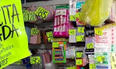 Bajos salarios dificultan compra de útiles escolares en Michoacán