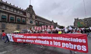 La lucha en Tláhuac por la vivienda, sigue