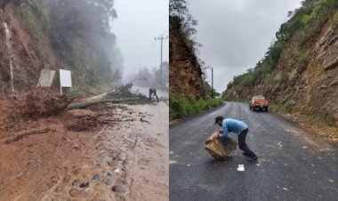 Lluvias afectan comunidades al norte de Guanajuato