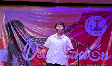 Antorcha celebra concurso estatal de declamación en Morelos