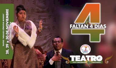 Faltan solo 4 días para el Encuentro Nacional de Teatro
