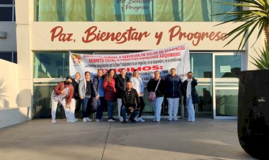 Vuelven protestas del personal de salud en Zacatecas