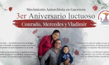 3 años, sin justicia para familia antorchista Hernández Martínez