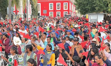 El 20 aniversario de Antorcha en Mezquital