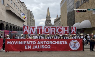 REPORTAJE | Entre consignas y danzas, antorchistas exigen resultados en Jalisco